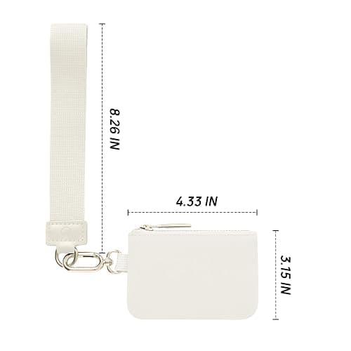 Mum's Memory Mini Zip Around Wristlet Wallet for Women Dual Pouch Wristlet Portable Wallet Coin Purse Mini Women Coin Pocket thumbnail 3