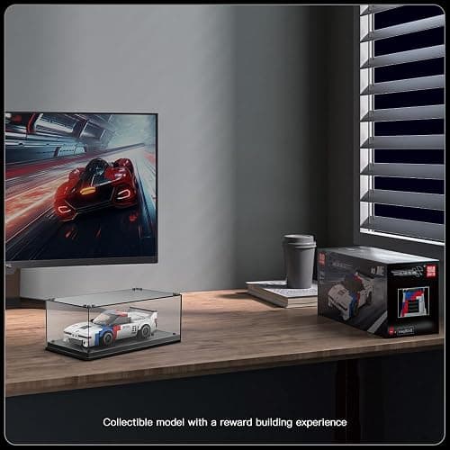 Mould King Car Speed Champion M1 Models Building Sets with Display Case, 27062 Model Car Kits Building Blocks, Super Car Building Sets, Race Cars Building Kits for Adults and Kids 8+(363PCS) thumbnail 5