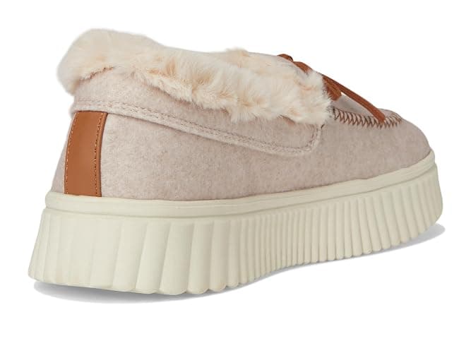 Skechers womens Cozy Ojai Women's Faux Wool Moccasin Slippers With Memory Foam thumbnail 6