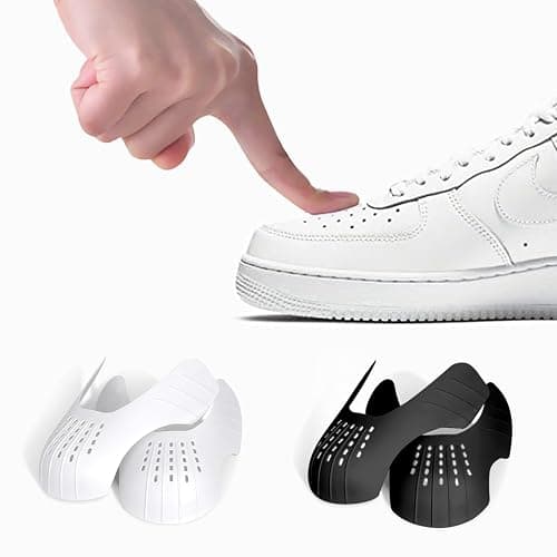 GORYGOLD 6 Pairs Crease Protector Shoe Guard for Sneakers: AJs, AF1, Dunks & More, Anti Crease Shoe Protector for Men Women Youth Kids, Size 6-10 thumbnail 2