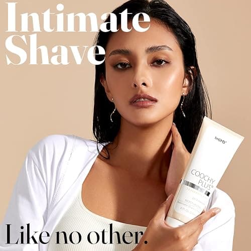 IntiMD Coochy Plus Intimate Shaving Cream Fragrance Free For Pubic, Bikini Line, Armpit and more - Rash-Free, Prevents Razor Burns & Bumps, In-Grown Hair, Itchiness 8oz Tube thumbnail 2