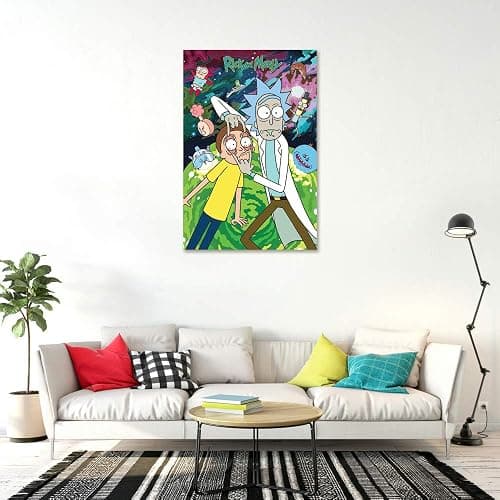 Rick and Morty Poster/Print (Size 24" x 36") thumbnail 3