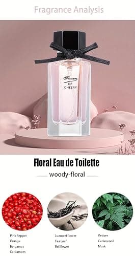 Women's Perfume Set: 4 Floral and Fruity Fragrances in a Gift Box, 105(25ml x3 +30ml) ml Total (3.5oz). Perfect for Gifting or Personal use, Elegant and Timeless Scents for any Accasions thumbnail 4