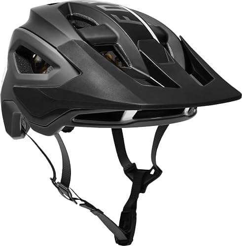 Fox Racing Speedframe Pro Mountain Bike Helmet, Blocked Black, Small - Image 1