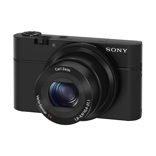 Sony RX100 20.2 MP Premium Compact Digital Camera w/ 1-inch sensor, 28-100mm ZEISS zoom lens, 3” LCD - Image 1