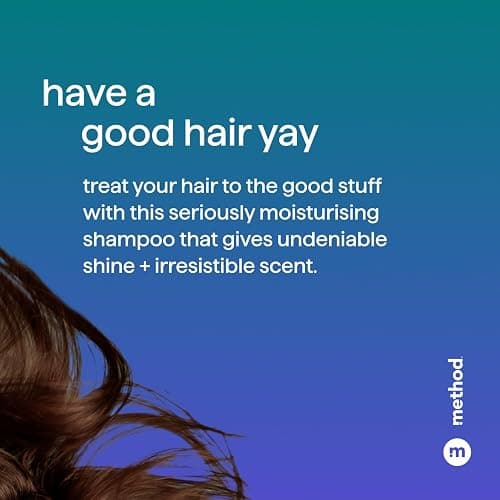 Method Moisturising Shampoo, Simply Nourish, Coconut, Rice Milk & Shea Butter Scent, Sulphate-Free, 350ml thumbnail 5
