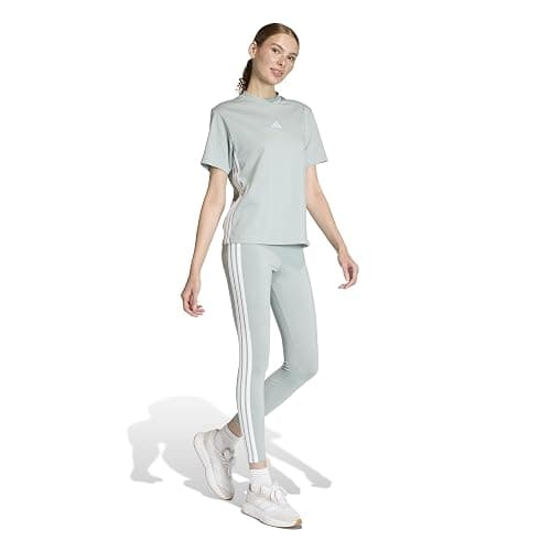 adidas Women's Essentials 3-Stripes Cotton Leggings thumbnail 2