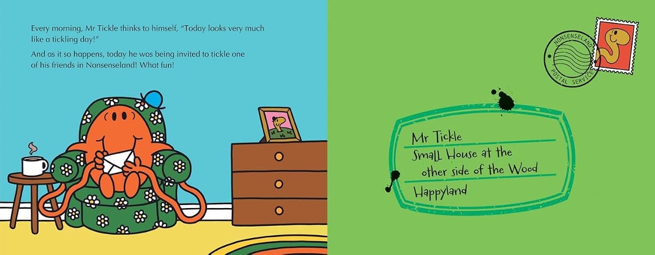 Mr. Tickle’s Post: With real mail to open and enjoy! From the brilliantly funny illustrated classic children’s series. (Mr. Men and Little Miss) thumbnail 6