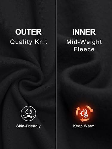 Trendy Queen Womens Wide Leg Fleece Lined Sweatpants Winter Baggy Lounge Travel Pants Fashion Outfits 2025 Joggers Clothes thumbnail 2