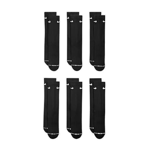 Nike Adult Dri-FIT Everyday Elevated Crew Socks (6-Packs) | Mens and Womens thumbnail 2