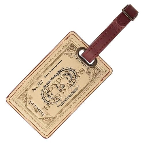 Harry Potter Platform 9 3/4 Ticket London To Hogwarts Luggage Bag Tag thumbnail 3