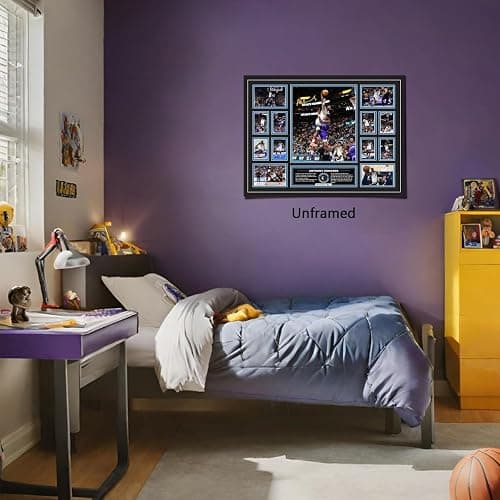 MENKARWHY Anthony Edwards Signed Poster For Kids Room Bedroom Wall Decor-Basketball Superstar Posters Canvas Art Print Picture For Teen Boy Fans Birthday D3gifts thumbnail 5