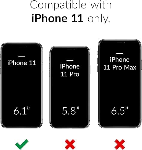 oakxco for iPhone 11 Phone Case Liquid Silicone, Thin Slim Soft Rubber TPU Plain Smooth Gel Cover for Women Girl Aesthetic, Matte Solid Protective & Shockproof Bumper Grip, Aqua Sky Baby Light Blue thumbnail 2