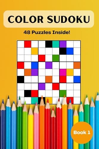 Color Sudoku: A Fresh Twist on Classic Sudoku Puzzles, Book 1 - Image 1