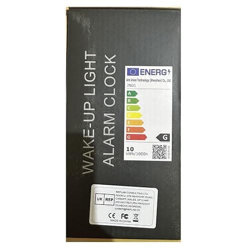 Tuerthy Reveil Lumineux, Réveil Intelligent pour Enfants Adultes, Reveil Matin Simulateur d'Aube et Crépuscule, Snooze,7 Sons Naturels, FM Radio Réveil, Veilleuse LED 7 Couleurs, Lampe de Chevet thumbnail 11