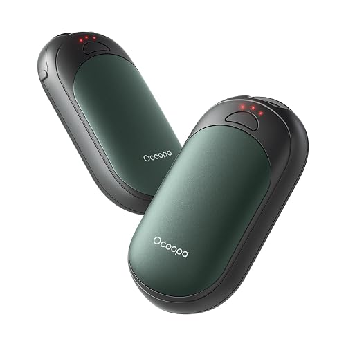 OCOOPA Magnetic Hand Warmers Rechargeable 2 Pack, Electric Handwarmers, Smart Heating UL Certified, 3-Settings,Portable Heater, Ultra Slim Pocket, Hunting Essentials, Gifts for Christmas Men, UT3 Lite - Image 1
