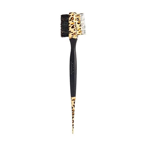KISS Colors & Care 3-in-1 Professional Edge Styler Plus with Case - Slip-Free Rubber Grip, 100% Boar Bristles, Fine Tooth Comb, Pin Tail Tool, & Protective Case, Versatile & Ultra-Functional, Smooth & Sleek Styling thumbnail 6