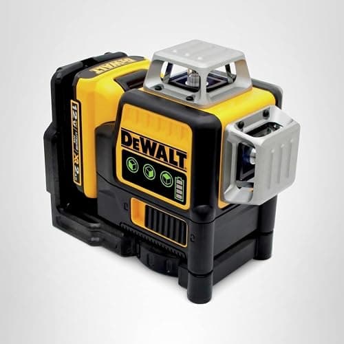 DEWALT Laser Level 360 Self Leveling, 3 Way Green Laser Leveler Tool 12V MAX with 2.0Ah Battery, Charger and Durable Carrying Case, 100 Ft, Tripod Compatible (DW089LG) thumbnail 9