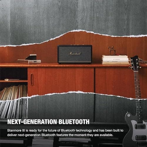 Marshall Stanmore III Bluetooth Altoparlante, Nero thumbnail 3