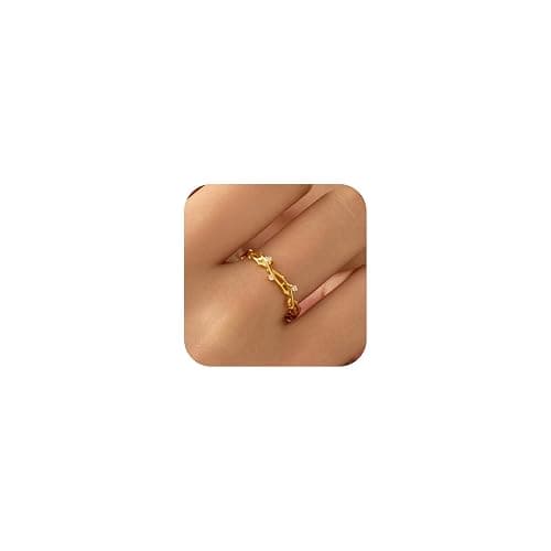 Vintage Twig Ring (Gold) - Image 1