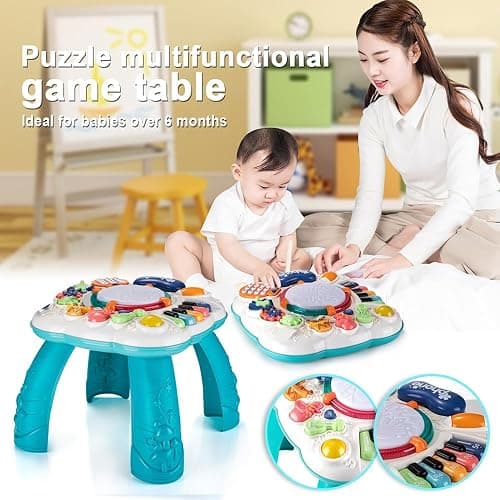 WEYARIXA Baby Toy- Engaging Baby Musical Toys for 6 12 18 Months Old- Safe, Sturdy, and Fun (11.8 x 11.8 x 12.2 inches) thumbnail 7