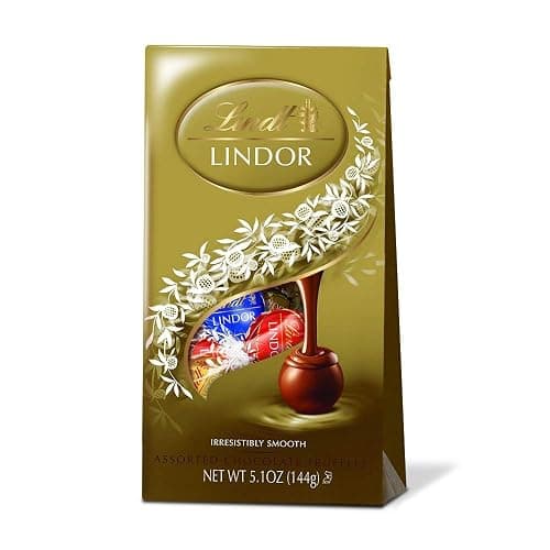 Lindt LINDOR Assorted Chocolate Truffles ,5.1 Ounce (Pack of 4) - Image 1