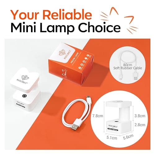 modelones Cordless UV Light for Gel Nails, Mini UV Nail Lamp 2 Timers for Fast Curing Gel Polish Nails Extension Portable LED USB Flash Cure Lamp for Travel thumbnail 7