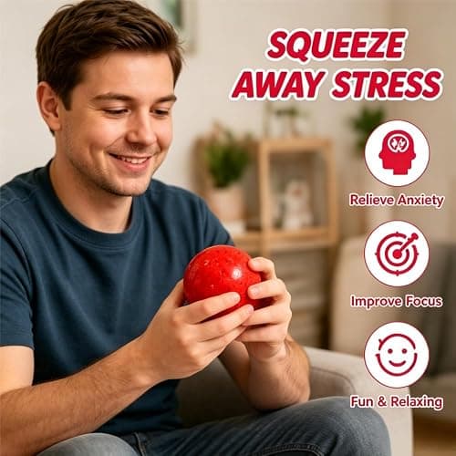Slushy Squishies, Slushy Watermelon Squishies Stress Relief Ball，Realistic Watermelon Fruit Slush Stress Ball，Soft Stress Relief Sensory Fidget Toys thumbnail 7