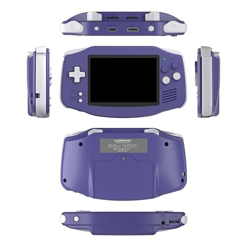RG34XX Retro Handheld Game Consoles RG34XX Classic Retro Gaming Console 32+64G Card Preloaded Games 5000+ rg34xx Portable Gaming Console Linux 64-bit 3500mAh Battery WiFi Bluetooth HD and TV Output Indigo thumbnail 6