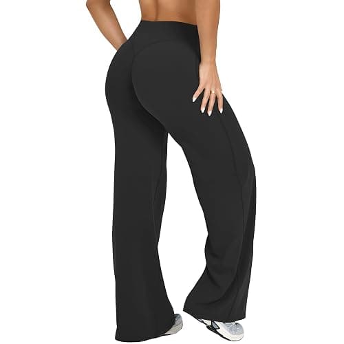 TRYTO SoftMotion Straight Leg Bottoms Women Workout Leggings Fitness Gym Outdoor Sports Yoga Pants - Image 1