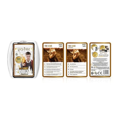 Top Trumps Quiz Harry Potter Game, 500 Questions to Test Your Knowledge and Memory in The World of Hogwarts, Spells, Witches & Wizards and Lord Voldemort, Gift and Toy for Ages 8 Plus thumbnail 5