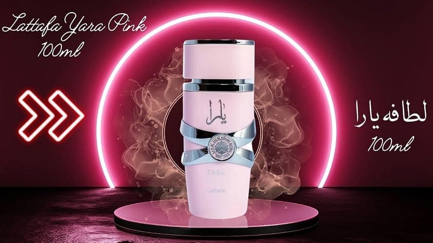 Yara Pink Eau De Parfum 100ml (3.4 fl oz) for Female Long-Lasting Fragrance thumbnail 2
