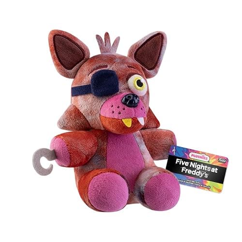 Funko Pop! Plush: Five Nights at Freddy's, Tie Dye- Foxy - Image 1