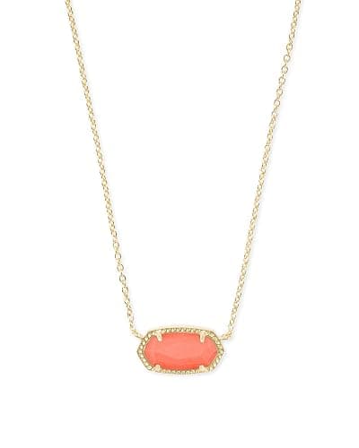 Kendra Scott Elisa Pendant Necklace for Women, Fashion Jewelry, 14k Gold-Plated - Image 1