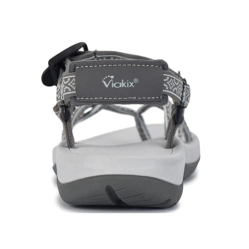 Viakix Women's Walking Sandals – Premium Comfortable Sport Sandals for Outdoors, Travel, Hiking, Beach & Everyday Wear thumbnail 4