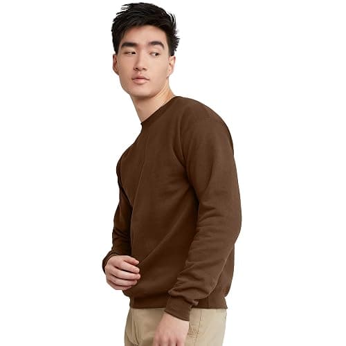 Hanes Men's Ecosmart Fleece Sweatshirt, Pullover Crewneck Sweatshirt, Big & Tall, 1 or 2 Pack thumbnail 4