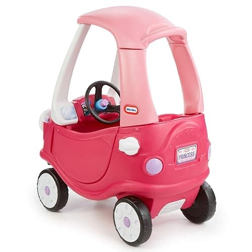 Little TIKES Princess Cozy Coupe - Colorful - 33.5 Inch thumbnail 3