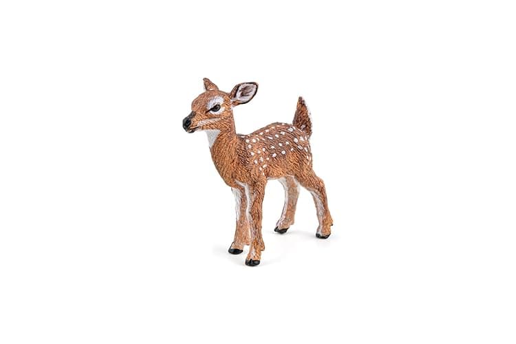 Papo -Hand-Painted - Figurine -Wild Animal Kingdom - White-Tailed Fawn -50219 -Collectible - for Children - Suitable for Boys and Girls- from 3 Years Old thumbnail 4