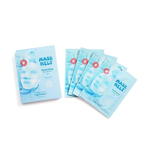 TONYMOLY Mask Melt Hydrating Hydrogel Mask - Korean Banana PDRN, 4-Pack | Formulated with Niacinamide, Adenosine, and Dipotassium Glycyrrhizate alongside a multi-form Hyaluronic Acid complex - Image 1