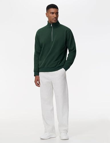 THE GYM PEOPLE Men's Baggy Fleece Workout Sweatpants with Pockets Drawstring Lounge Athletic Running Pants thumbnail 5