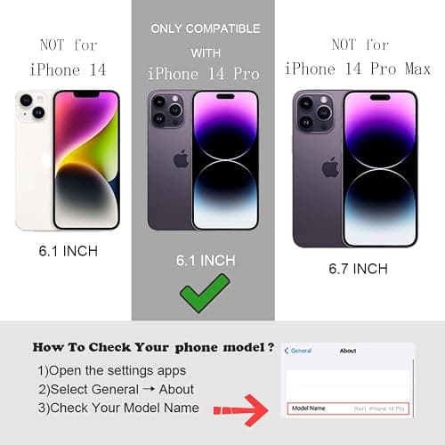 UEEBAI Magnetic for iPhone 14 Pro Case, Bow Case Compatible with MagSafe, Wireless Slim Clear Ribbon Aesthetic Phone Cover Anti-Yellowing Shockproof Protective Cover for Women Girl - White thumbnail 7