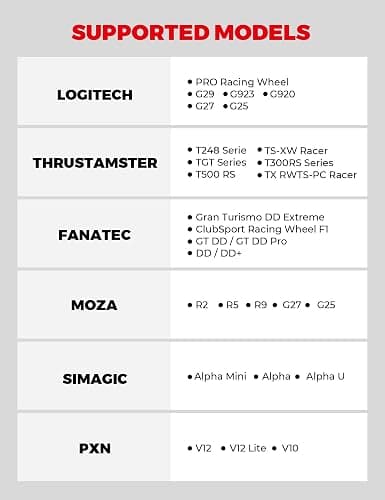 RACGTING Racing Simulator Cockpit for G920 G29 G923, Foldable Racing Simulator for Thrustmaster T248X T248 T300 T150 458 TX Xbox PS5 PS4 PC (Black) thumbnail 5
