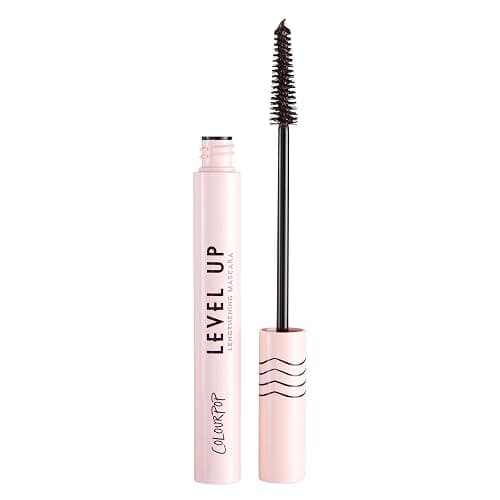 ColourPop Level Up Lengthening Mascara - Ultra-Pigmented Brown Mascara to Lift, Lengthen & Separate Lashes - Made with a Precision Tip Tapered Brush - Brown (0.25 fl oz) - Image 1