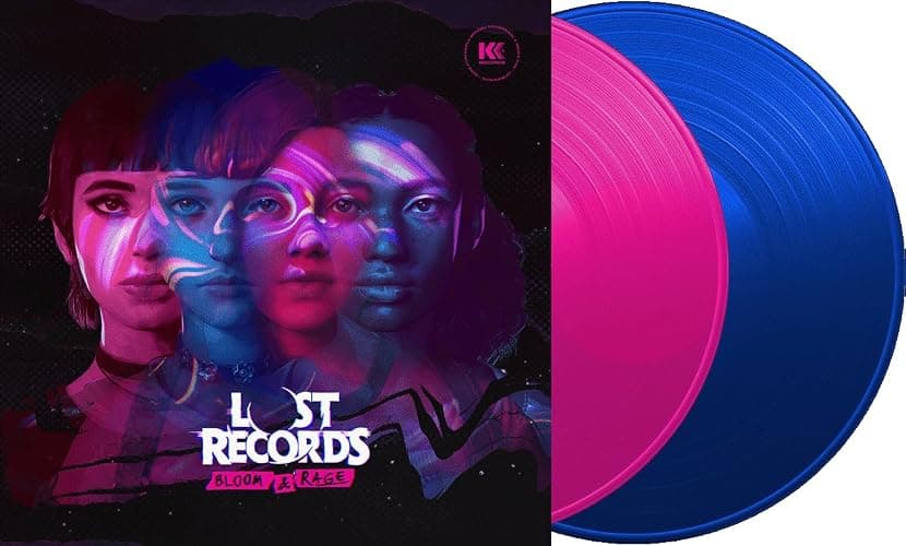 Lost Records: Bloom & Rage Original Soundtrack Translucent Pink & Blue - Image 1