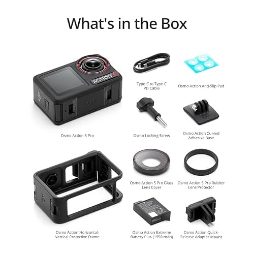 DJI Osmo Action 5 Pro Standard Combo, Waterproof Action Camera with 1/1.3" Sensor, 4K/120fps Video, Subject Tracking, Stabilization, Dual OLED Touchscreens, Action Camera 4K Ideal for Sports, Vlog - Standard Combo thumbnail 5