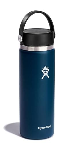 Hydro Flask Water Bottle - Insulated Stainless Steel - Wide Mouth Flex Lid, Non Spill, Leakproof and Refillable in 20 Oz thumbnail 4