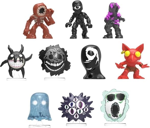 Doors assortiment Figurines Wave 1 5 cm (24), Black thumbnail 2