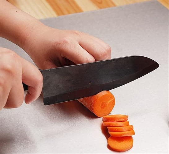 Stainless Steel Cutting Board with Lip, Extra Large Stove Top Chopping Board Pastry Board Kneading Board Noodle Boards 32”x 20” with Rolling Pin thumbnail 7