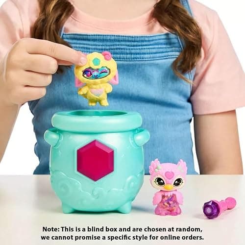 Magic Mixies Mixlings Tap & Reveal Cauldron 2 Pack, Magic Wand Reveals Magic Power, Power Unleashed Series, for Kids Aged 5 and Up (Styles May Vary), Multicolor (14696) thumbnail 7