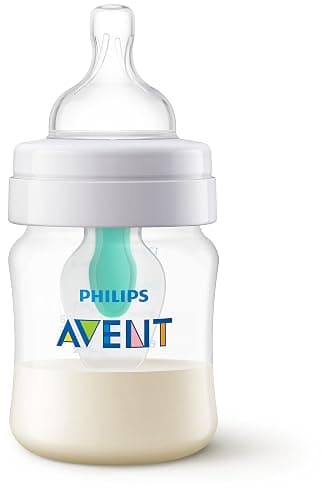 Philips Avent Anti-colic Baby Bottle with AirFree Vent Newborn Gift Set With Snuggle, Clear, SCD306/10 thumbnail 20